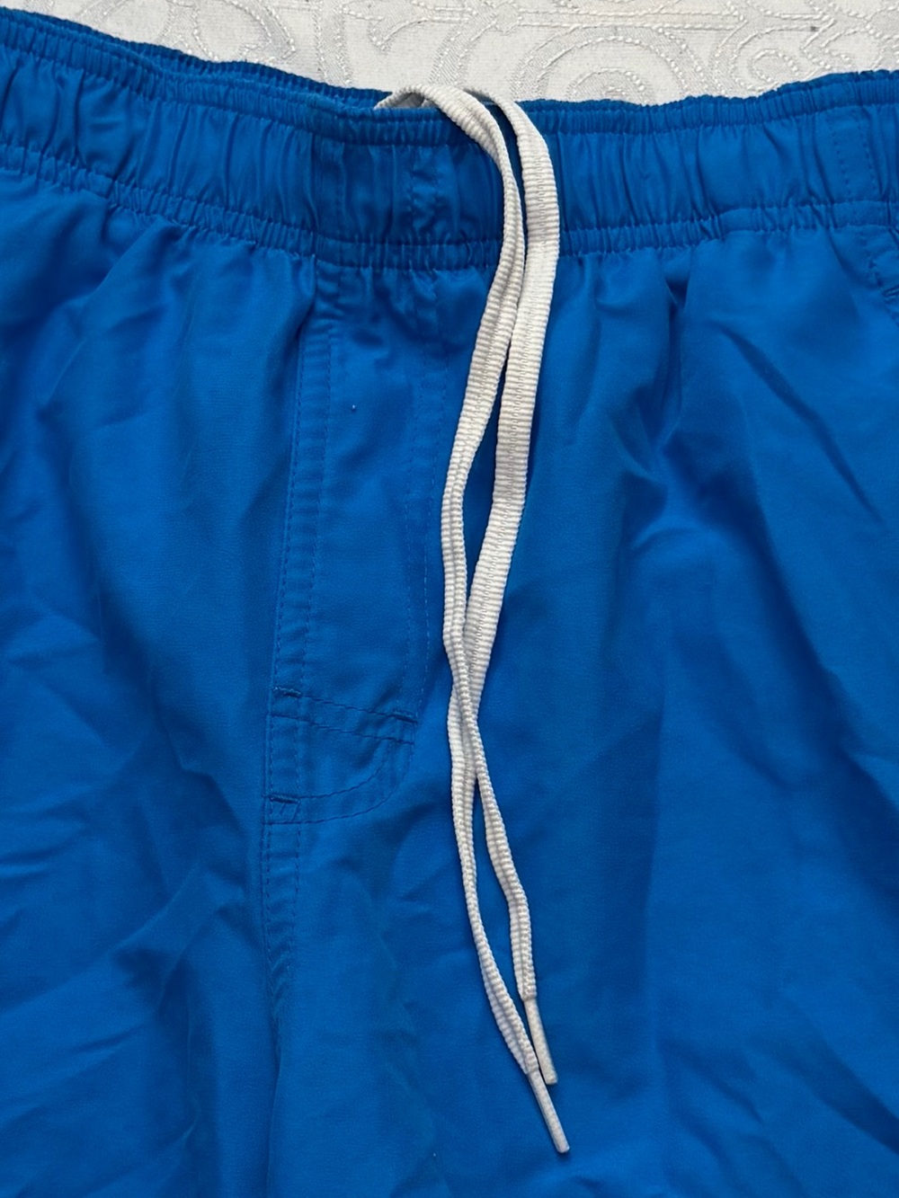 Nike Swim Trunks Shorts Pool Beach Drawstrings Men Small 6 Inch Inseam Sporty - Picture 8 of 10